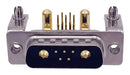 Norcomp 684M7W2103L621 Combination Layout D Sub Connector Power-D 684M Series DA-7W2 Plug 7 Contacts
