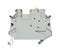 Siemens 8WH1000-6CG00 DIN Rail Mount Terminal Block Instrument Isolating 2 Ways 26 AWG 12 4 mm&Acirc;&sup2; Screw 20 A