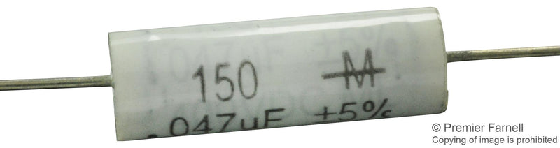 CORNELL DUBILIER 150473J400DB CAPACITOR POLYESTER FILM 0.047UF, 400V, 10%, AXIAL