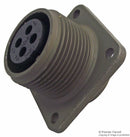 AMPHENOL INDUSTRIAL MS3102E14S-2S CIRCULAR CONNECTOR, RECEPTACLE, SIZE 14S, 4 POSITION, BOX