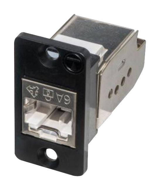 TUK Sgksljbpm Modular Connector RJ45 Jack 1 x (Port) 8P8C Cat6a Panel Mount