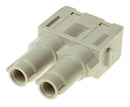 Harting 09140022741 Heavy Duty Connector Insert Han-Modular Series 2 Contacts Receptacle Screw Socket 70 A