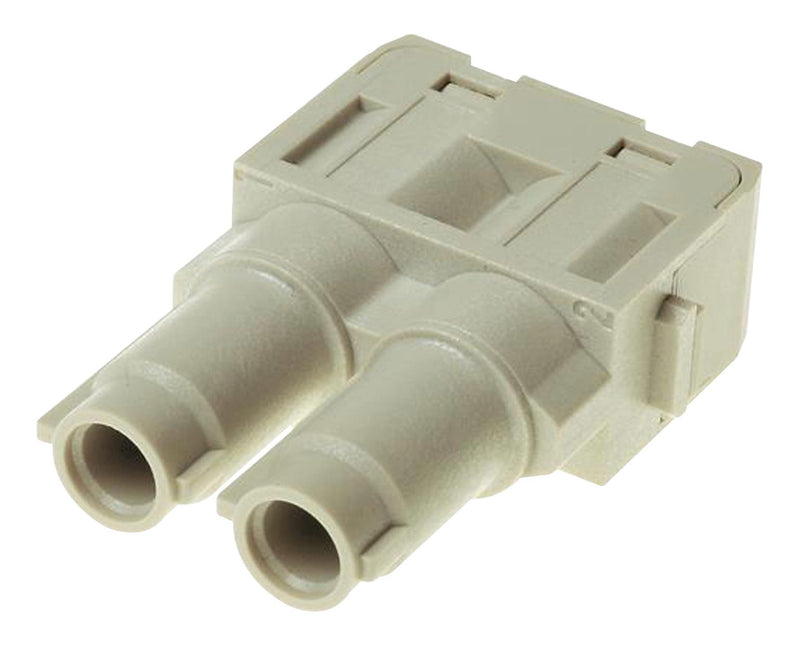 Harting 09140022741 Heavy Duty Connector Insert Han-Modular Series 2 Contacts Receptacle Screw Socket 70 A