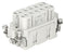Multicomp PRO MP009520 Heavy Duty Connector MP-HA Inserts Insert 10+PE Contacts 10A Receptacle