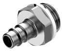 Festo NPHS-S6-M-G12 Pneumatic Fitting Quick Coupling Plug G1/2 10 bar Brass Nphs