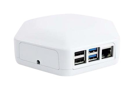 Camdenboss CBHEX1-PI4-WH CBHEX1-PI4-WH Plastic Enclosure Raspberry Pi4 Hex-Box IoT ABS 45 mm 130 146 IP30 IP40