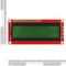 Tanotis - SparkFun Basic 16x2 Character LCD - Black on Green 3.3V Monochrome - 3