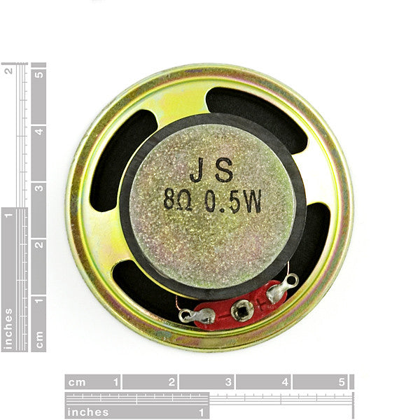 Tanotis - SparkFun Speaker - 0.5W (8 ohm) Audio, General - 3