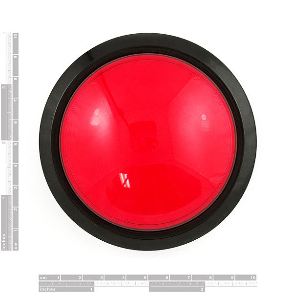 Tanotis - SparkFun Big Dome Pushbutton - Red Buttons/Switches - 3