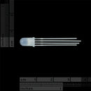 Tanotis - Genuine sparkfun LED - RGB Diffused Common Cathode - 2