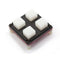 Tanotis - SparkFun Button Pad 2x2 - Breakout PCB Buttons/Switches - 5