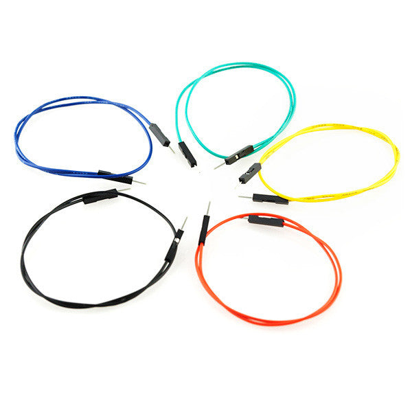 Tanotis - SparkFun Jumper Wires Premium 12" M/M Pack of 10 Wire - 1