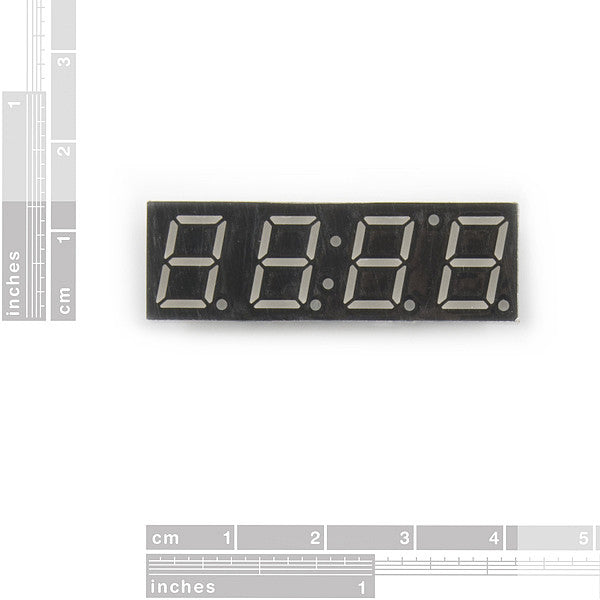 Tanotis - SparkFun 7-Segment Display - 4-Digit (Blue) - 3