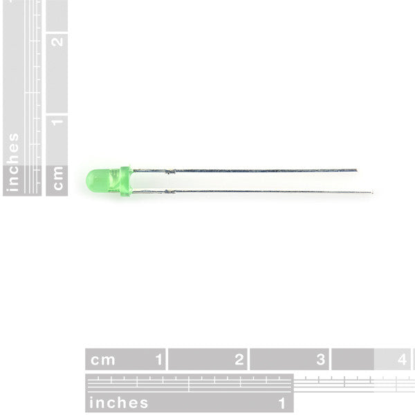 Tanotis - SparkFun LED - Basic Green 3mm - 2