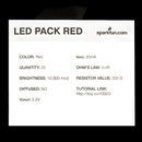 Tanotis - SparkFun LED - Super Bright Red (25 pack) 5mm - 4