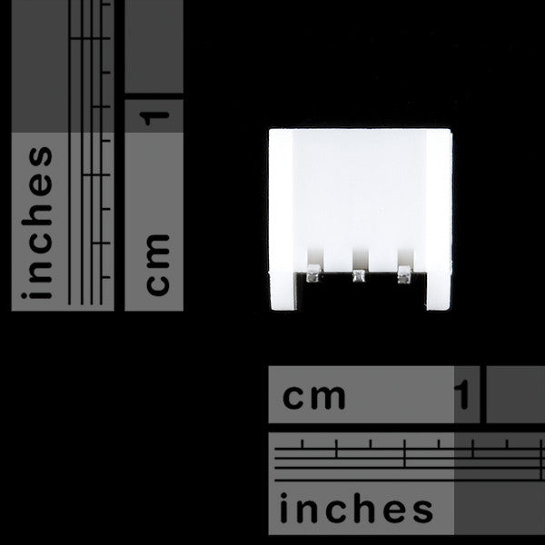 Tanotis - SparkFun JST Right Angle Connector - Through-Hole 3-Pin Connectors - 3