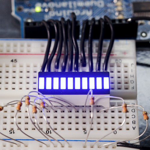 Tanotis - Genuine sparkfun 10 Segment LED Bar Graph - Blue - 5