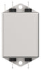 Corcom - TE Connectivity 6KESS1BFPW 6KESS1BFPW Power Line Filter 520 VAC 6 A