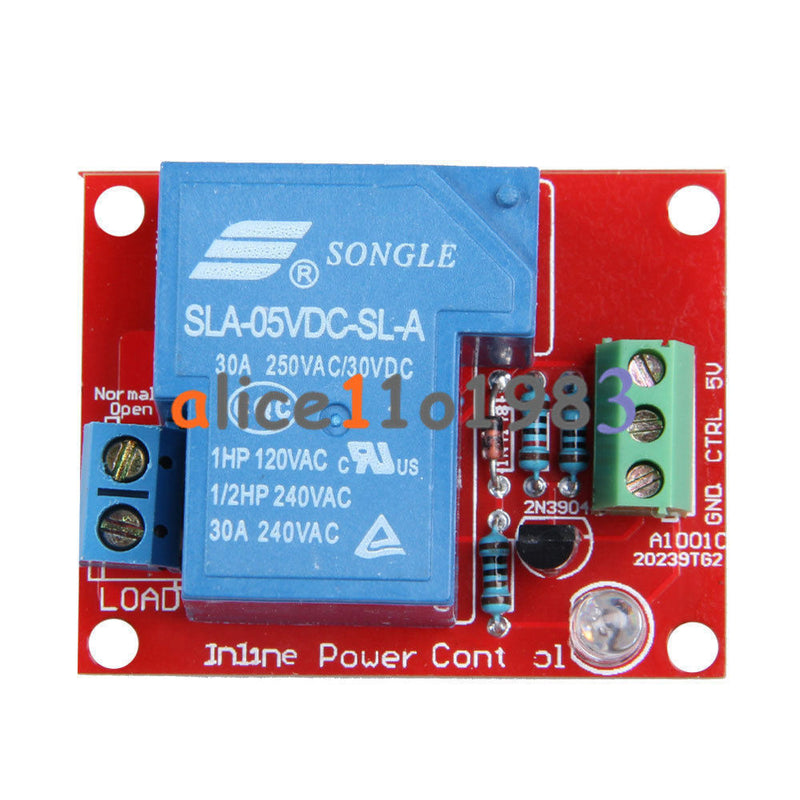 Tanotis  SLA-05VDC-SL-A 5V 30A Relay Module High Power For Arduino AVR PIC DSP ARM