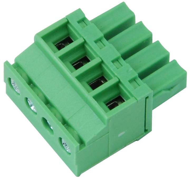 IMO Precision Controls 21.1510M/4-E Pluggable Terminal Block 3.81 mm 4 Ways 28 AWG 16 1.5 mm&sup2; Screw