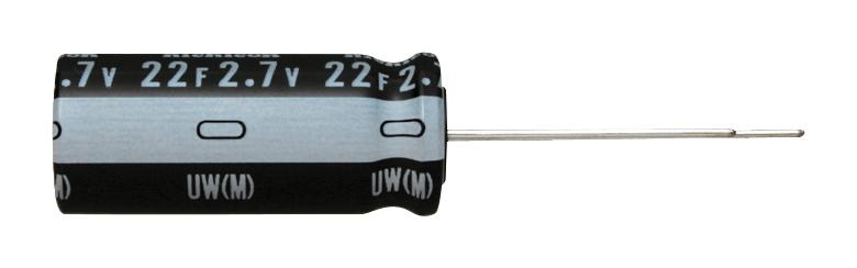 Nichicon JUWT1105MCD Supercapacitor 1 F 2.7 V Radial Leaded JUW Series &plusmn; 20% 2.5 mm