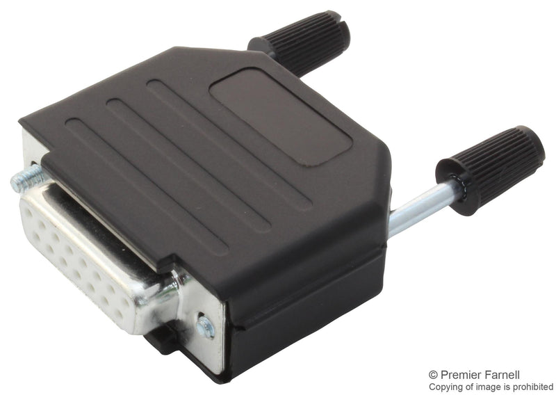 Multicomp MC-DPPK25-S-SDR-K D Sub Connector DB25 25 Contacts Receptacle Solder DB Dppk Series Brass Body