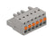 Wago 2231-104/026-000 2231-104/026-000 Pluggable Terminal Block 5 mm 4 Ways 24AWG to 12AWG 2.5 mm&Acirc;&sup2; Push In 16 A