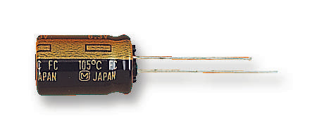 PANASONIC ELECTRONIC COMPONENTS EEUFC0J682 Electrolytic Capacitor, 6800 &micro;F, 6.3 V, FC Series, &plusmn; 20%, Radial Leaded, 16 mm