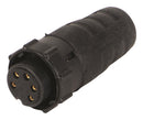 SWITCHCRAFT/CONXALL EN3C5FX Circular Connector Plug 5POS Cable