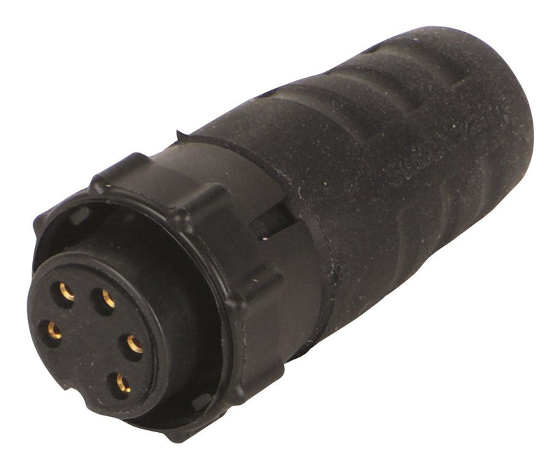 SWITCHCRAFT/CONXALL EN3C5FX Circular Connector Plug 5POS Cable