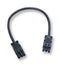 Wieland Electric 94.732.2000.1 Mains Power Cord DB2000 Plug to Receptacle 2 m 250 VAC Black