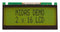 Midas MC21605FA6WE-SPTLY Alphanumeric LCD 16 x 2 Black on Yellow / Green 5V Parallel English Euro Transflective