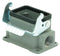 Multicomp PRO MP009356 Heavy Duty Connector Base Bulkhead Mount Side Entry Aluminium Body 1 Lever 6B