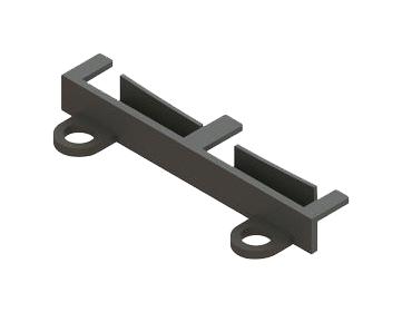Essentra Components EFA04-60-001 Straight Guide L-40MM H-5MM