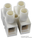 Multicomp MC001831 Panel Mount Barrier Terminal Block 2 Row 4 Ways 22 AWG 10 12 mm 41 A