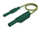 Hirschmann Test and Measurement 934041188 Banana Lead 4mm Stackable Plug Shrouded Socket 19.7 " New