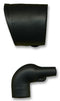 Raychem - TE Connectivity 222K132-3-0 Heat Shrink Boot Moulded Right Angle Lipped 1.181 " 30 mm Black