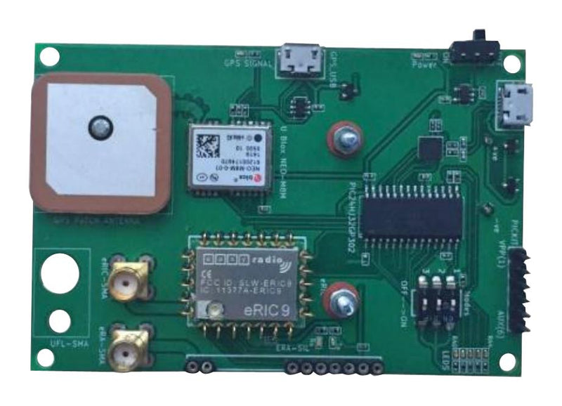 Lprs ER-EVK-01 Evaluation Board for eRA/eRIC RF Modules u-blox Gnss Receiver Patch Antenna