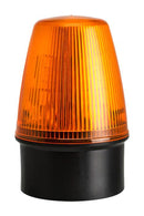 Moflash Signalling LED100-05-01 LED100-05-01 Beacon Continuous/Flashing Amber 280 VAC IP65 72 mm x 107 LED100 Economy Series New