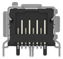 TE Connectivity 2294417-1 I/O Connector 8 Contacts Header Mini Surface Mount Right Angle PCB