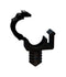 Essentra Components 23RCFB035CB 23RCFB035CB Cable Clamp Hinged Nylon 6.6 Black