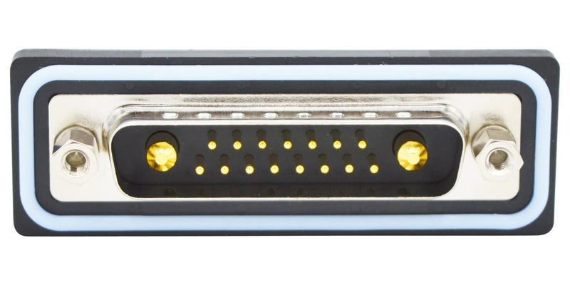 Norcomp CDFS17W2103L411 CDFS17W2103L411 Combination Layout D Sub Connector Nanook CDF Series DB-17W2 Plug 17 Contacts