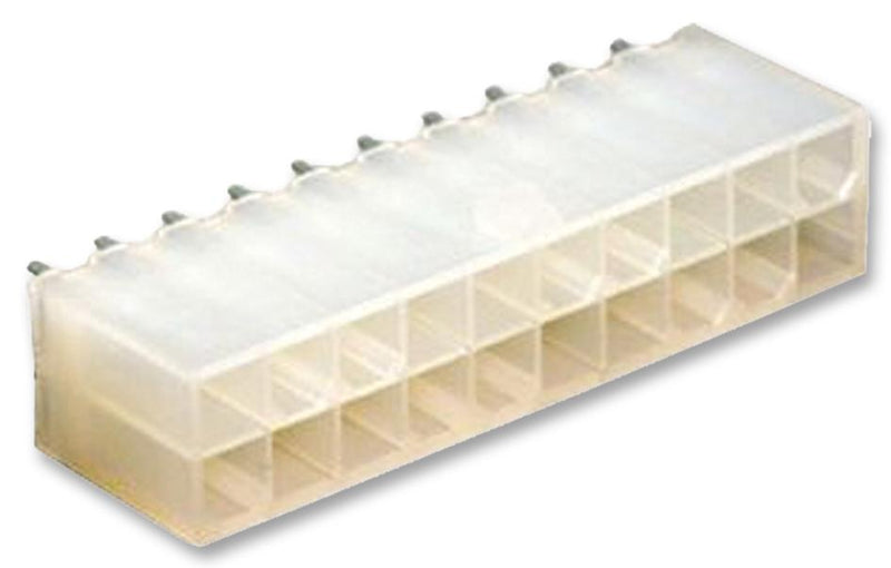 Molex 39-29-9122 39-29-9122 Pin Header Power Wire-to-Board 4.2 mm 2 Rows 12 Contacts Through Hole Straight