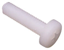 TR Fastenings TRNMS 310 01 Screw Set Pan Head Phillips M3 Nylon 6.6 9.9 mm Length