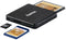 Hama 00124022 00124022 USB 3.0 Multi Memory Card Reader Black