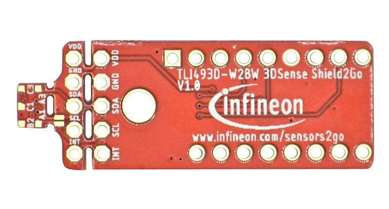 Infineon S2GO3DTLI493DW2BWA0TOBO1 Demo Board TLI493D-W2BW-A0 3D Magnetic Sensor
