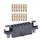 Harwin M80-4811405 Wire-To-Board Connector 2 mm 14 Contacts Receptacle Datamate J-Tek M80 Series Crimp Rows