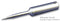 ERSA 0832UDLF/SB Soldering Iron Tip, Pencil, 0.4 mm