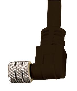 Brad 120086-0464 Sensor Cable M8 Right Angle 3 Position Receptacle Free End 5 m 16.4 ft 120086 Series