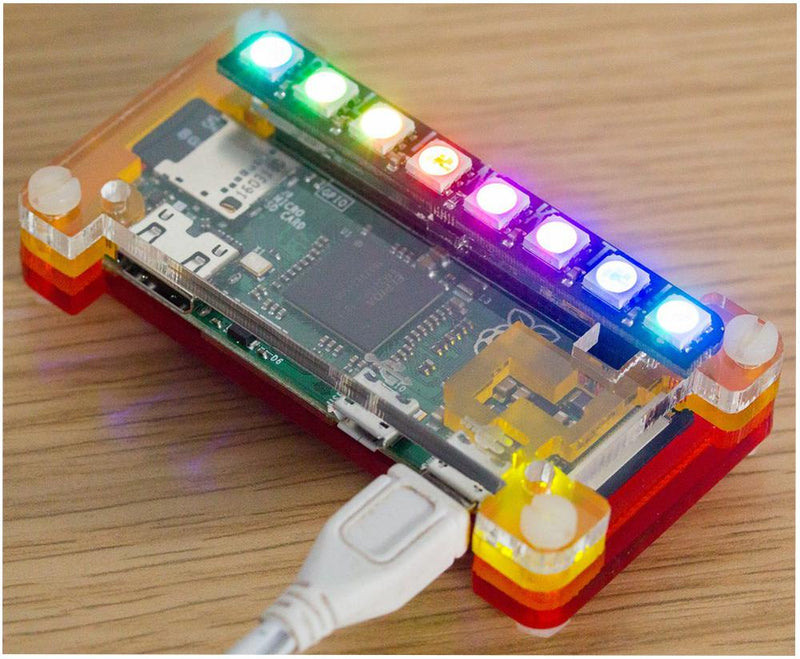 Pimoroni PIM184 PIM184 Blinkt! RGB LED Strip for Raspberry Pi Zero